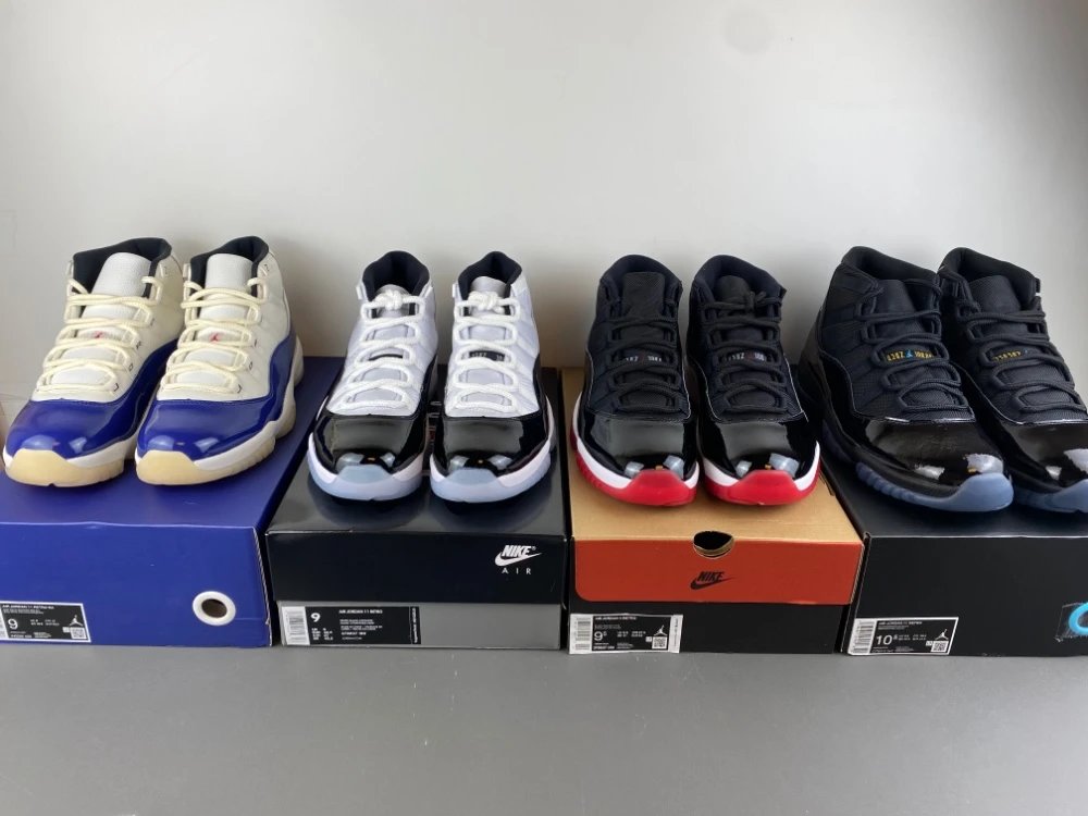 Air Jordan 11 Retro Collection Multi-Colorway Sneakers