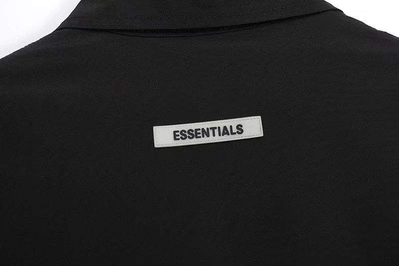 Fear of God Jackets ESSENTIALS 1977 Logo Coach Jacket image 4