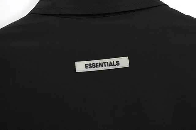 Fear of God Jackets ESSENTIALS 1977 Logo Coach Jacket product detail image 4