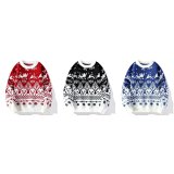 Festive Nordic Reindeer Knit Sweater [3 styles]