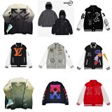Off-White, The North Face, Louis Vuitton, and Collaborative Varsity & Puffer Jackets [40 styles]