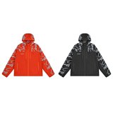 ALYXMARK Graffiti Print Hooded Windbreaker Jacket [2 styles]