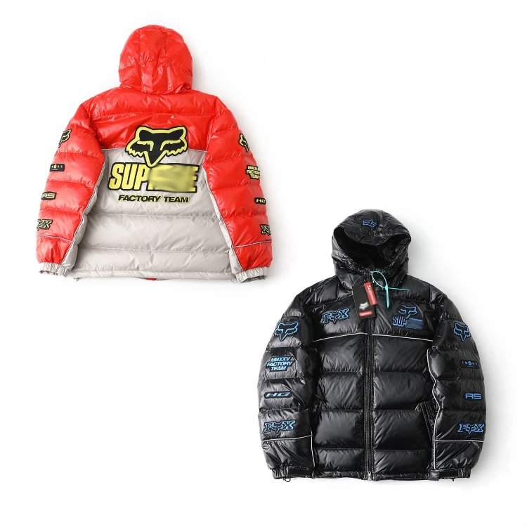 Supreme Fox Racing Collaboration Puffer Jacket