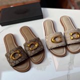 Coach Signature C Slide Sandals [2 styles]