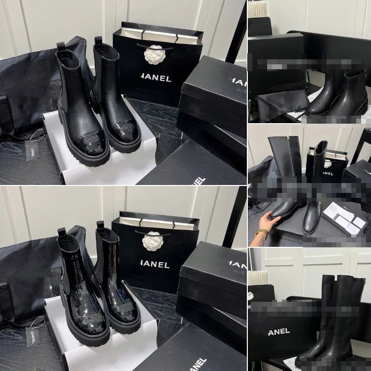 Chanel Anel Chelsea Boots