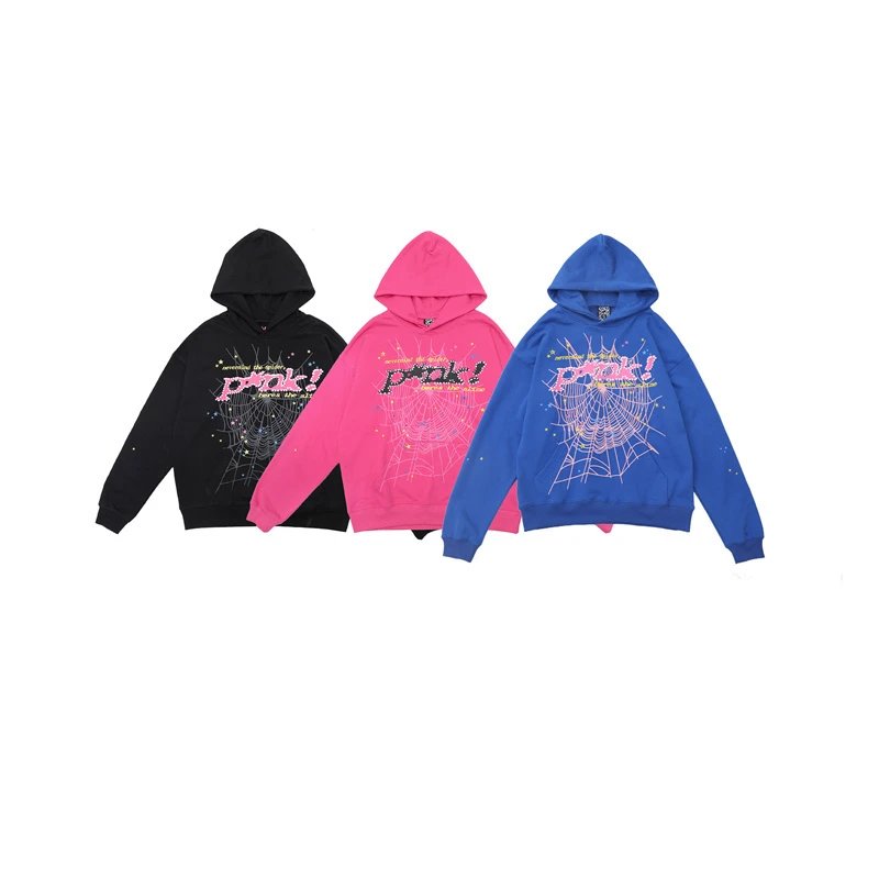 Sp5der Web Print Hoodie