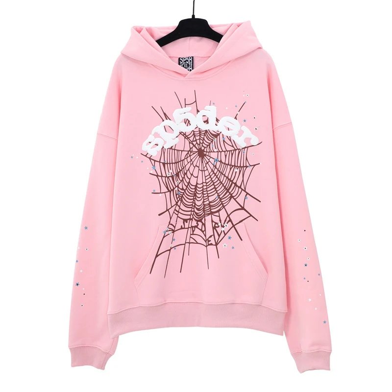 Sp5der Spider Web Graphic Hoodie