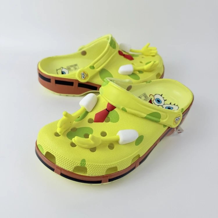 Crocs Classic SpongeBob SquarePants Yellow Casual Clogs