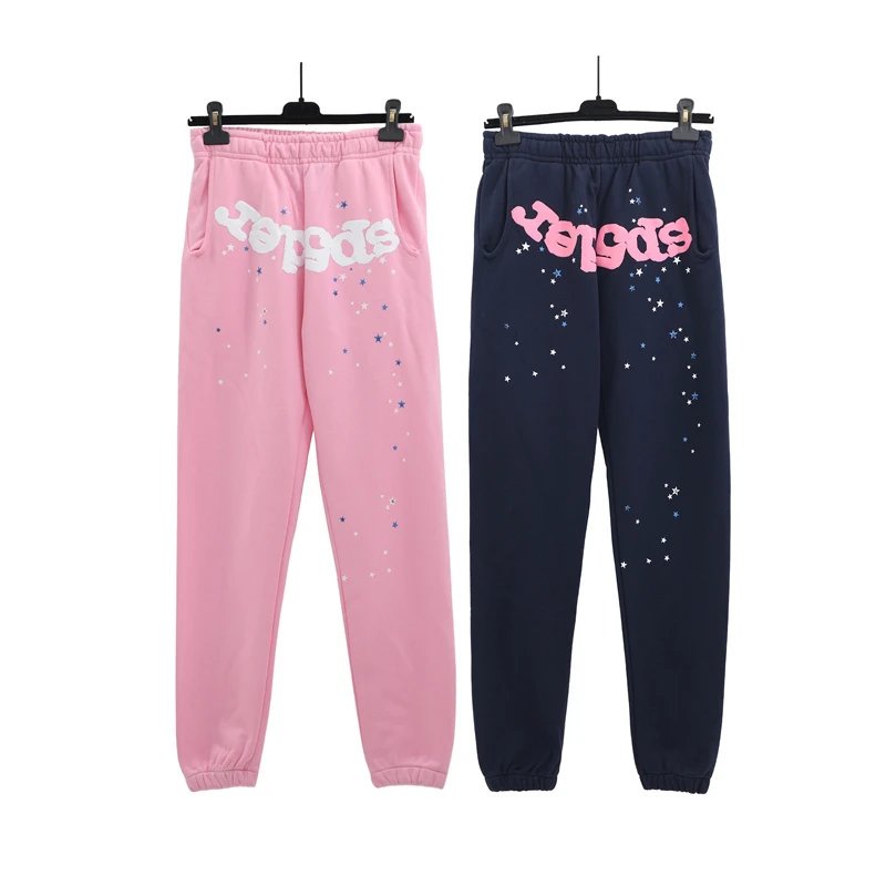 Sp5der Spider Web Graphic Pants