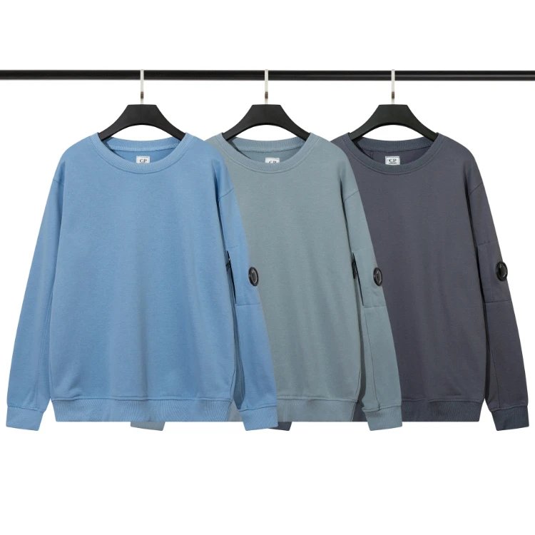 C.P. Company Lens Detail Crewneck Sweatshirt Multi-Color Collection - 008337