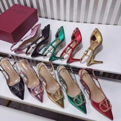 Valentino Garavani Rockstud V-Sling Pumps [5 styles]