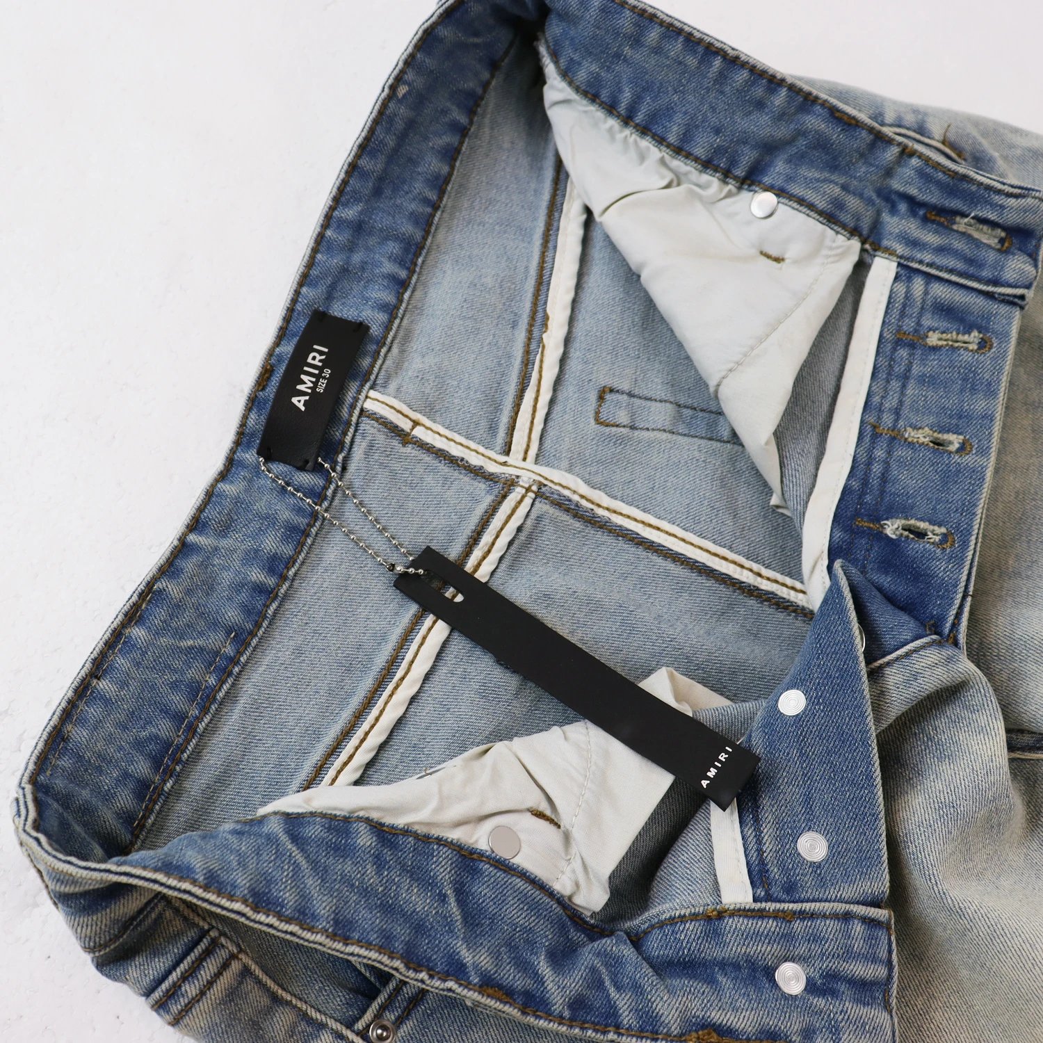 AMIRI Jeans Bone Patch Embroidered image 5