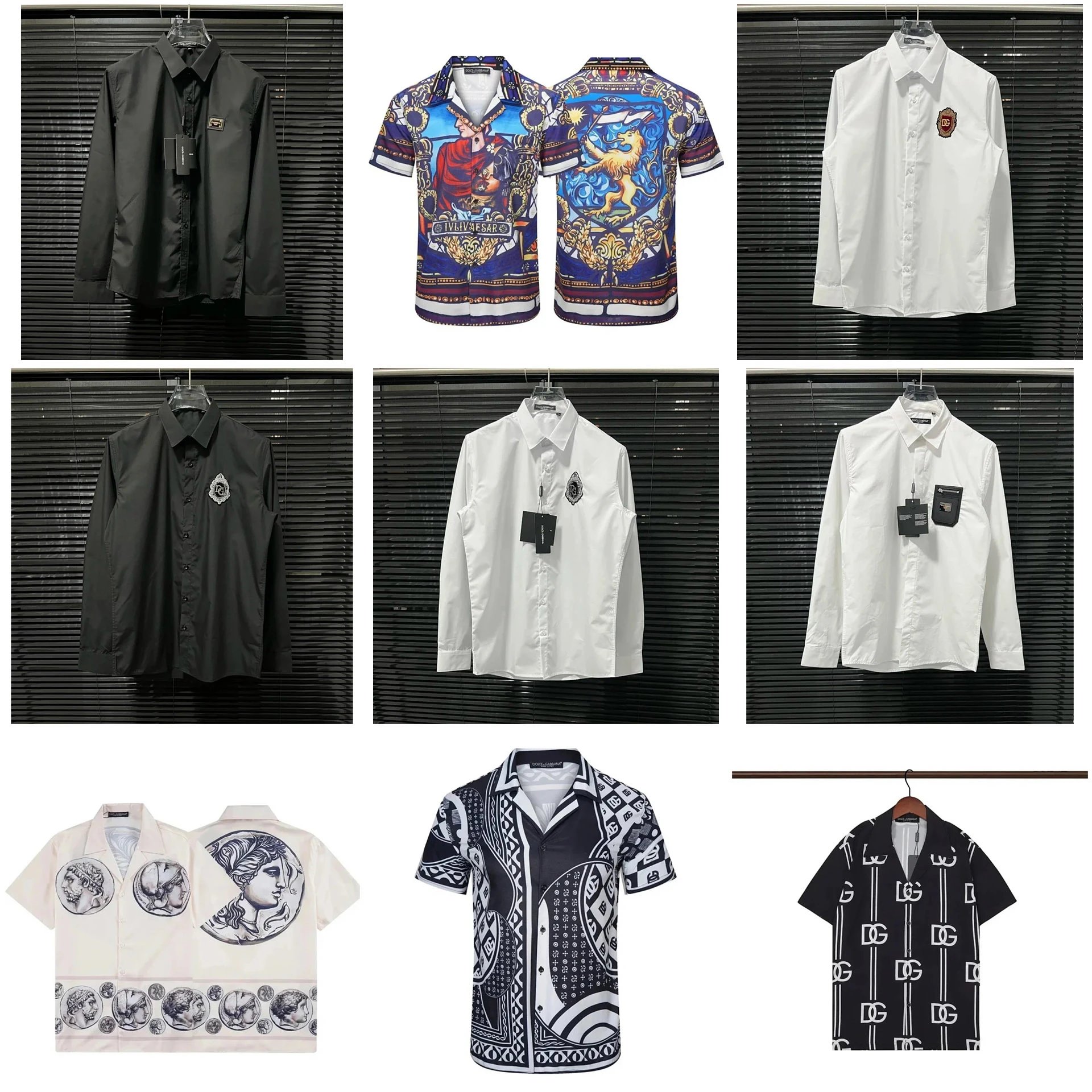 Dolce & Gabbana Printed Shirt Collection - 004573