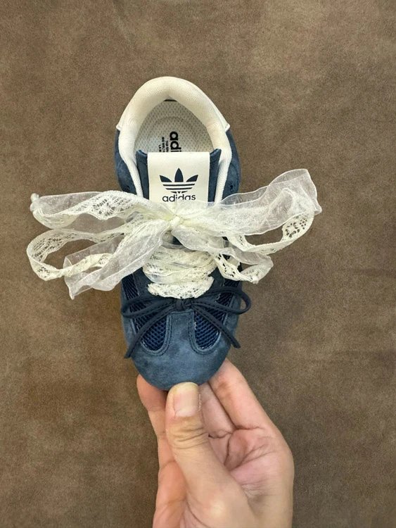 ADDS Clover Lace Bow Dancing Shoes 6