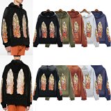 Unknown Brand Flame Wings Graphic Hoodie [5 styles]