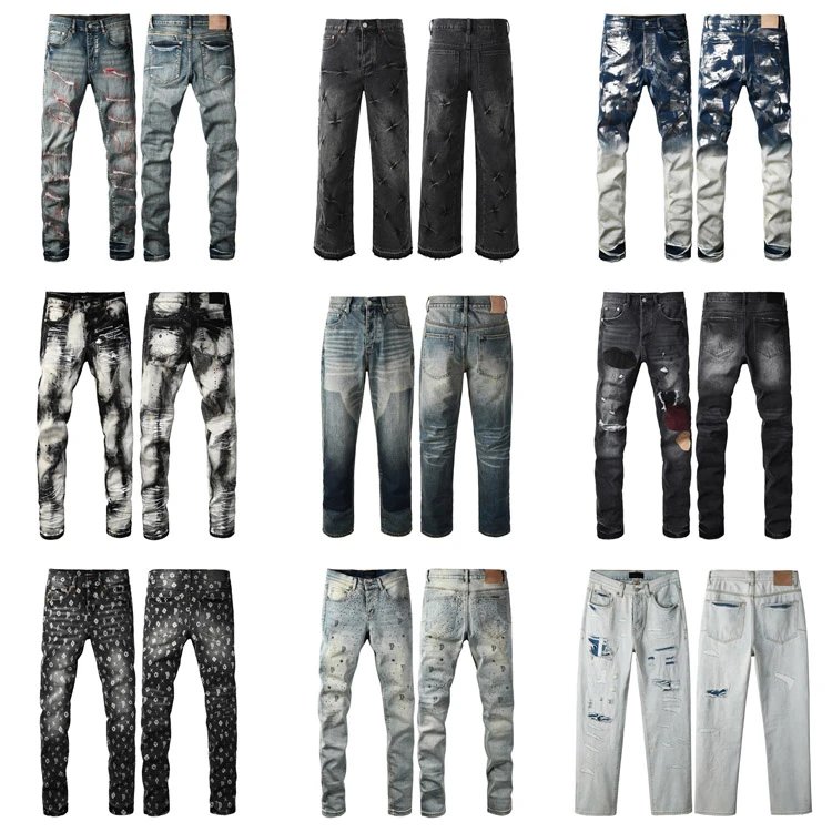 Distressed Denim Jeans [12 styles]