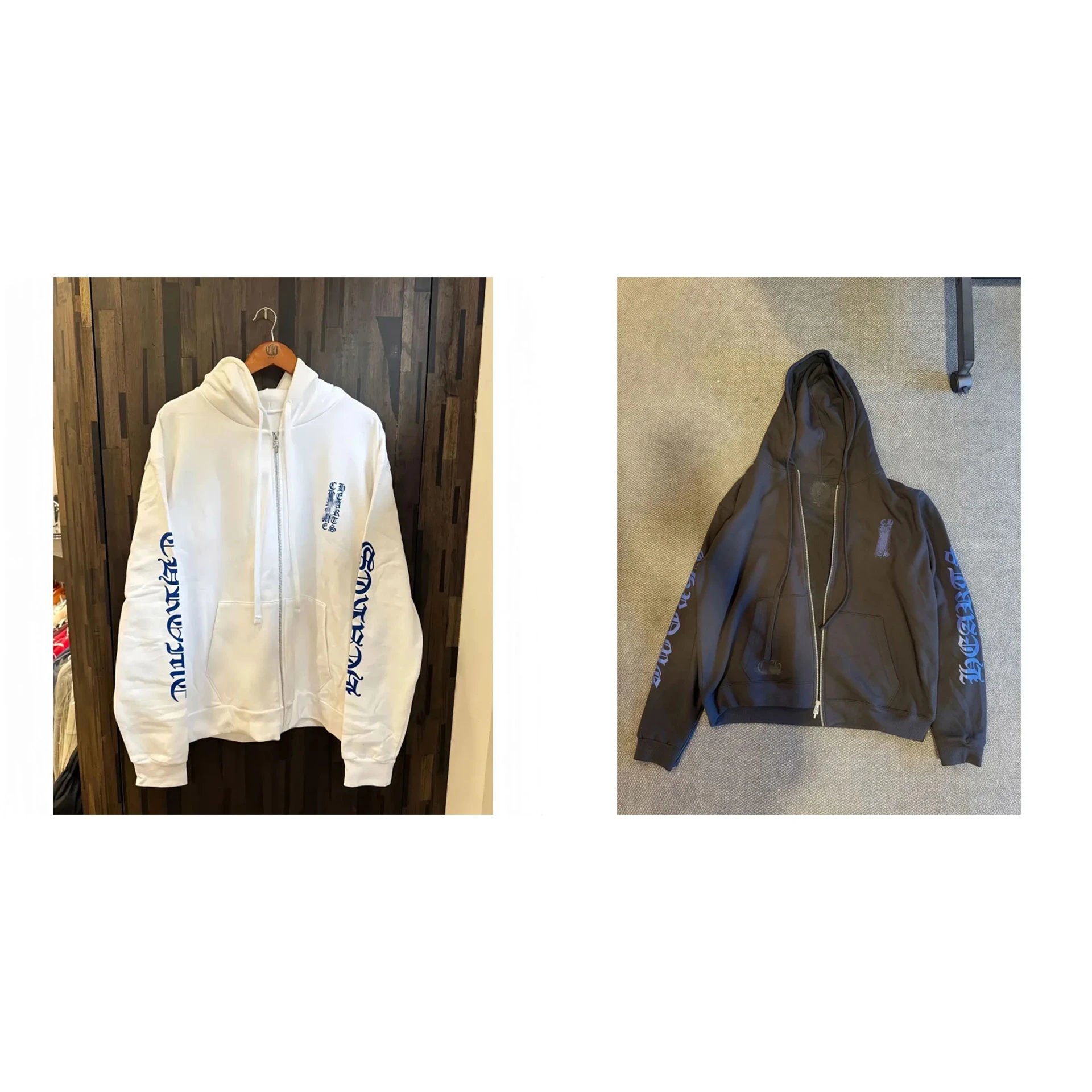 Chrome Hearts Horseshoe Logo Full-Zip Hoodie Collection - 006219