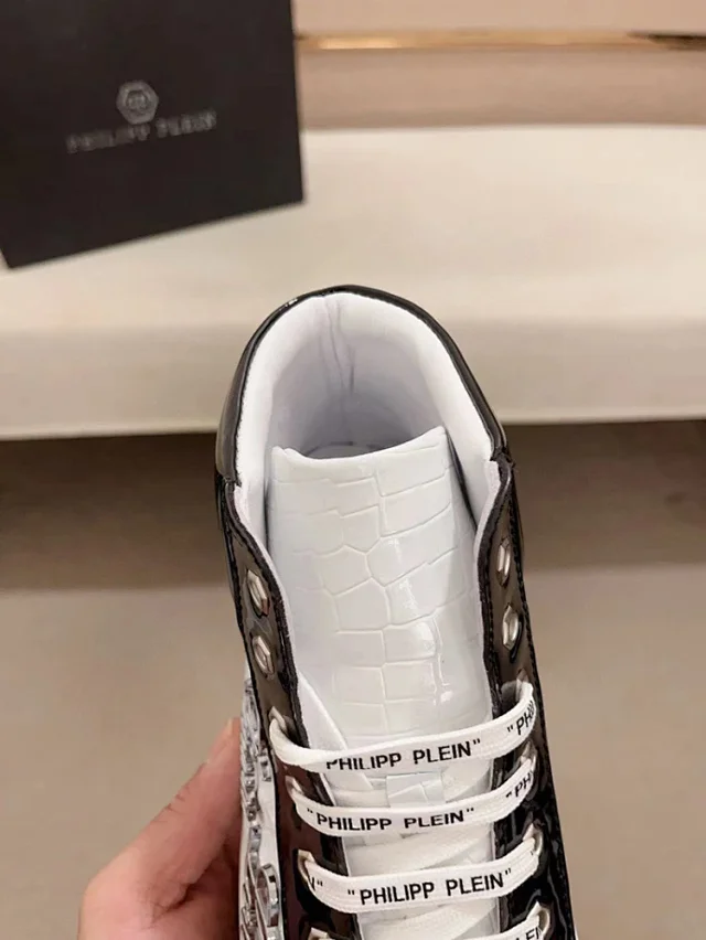 Philipp Plein Sneakers High-Top Crocodile-Embossed product detail image 4