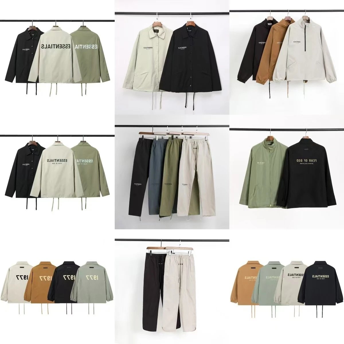 Essentials 1977 Logo Jackets & Pants