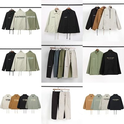 Fear of God Essentials Coach Jacket & Pants Set [20 styles]