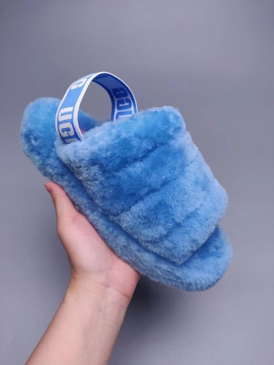 UGG Slippers Fluff Yeah Slide — 5119 Sky Blue