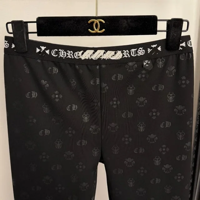 Chrome Hearts Trousers Slim logo-print product detail image 4