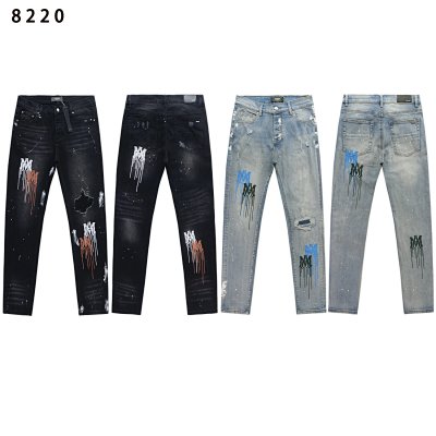 AMIRI Paint Splatter Distressed Jeans [2 styles]