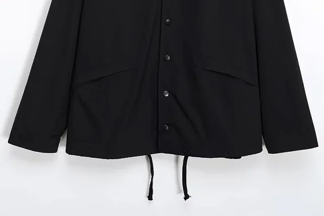 Fear of God Jackets ESSENTIALS 1977 Logo Coach Jacket product detail image 6