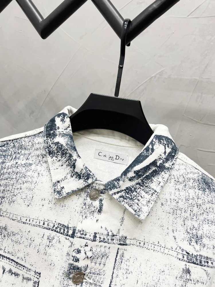 Unbranded Ink sketch print denim jacket and jeans image 6