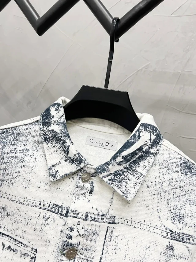 Unbranded Ink sketch print denim jacket and jeans product detail image 6