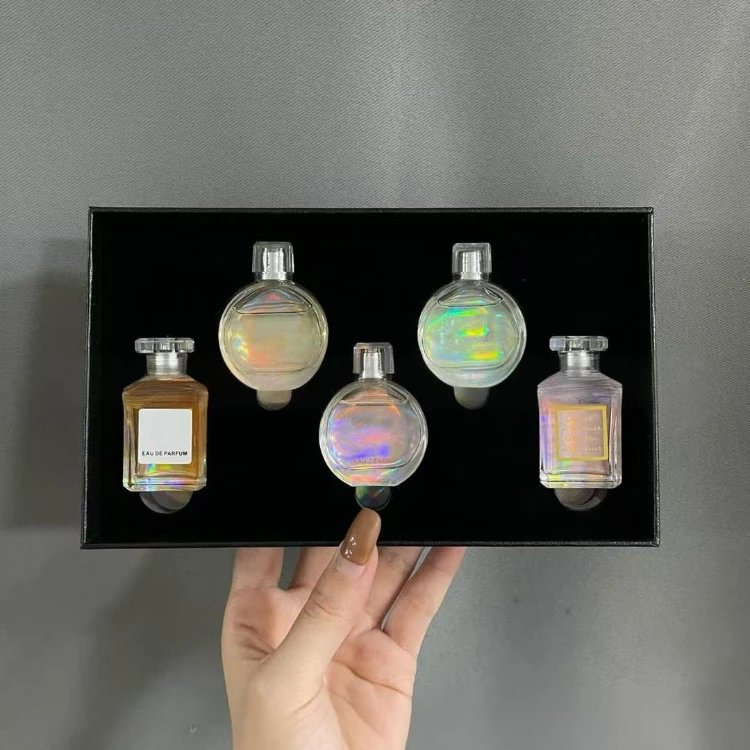 Dior Perfume Mini Gift Set — SKU-12-Xiaoxiang black box five-piece set