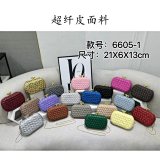 Ultra-Fiber Woven Clutch Bag 6605-1 [40 styles]