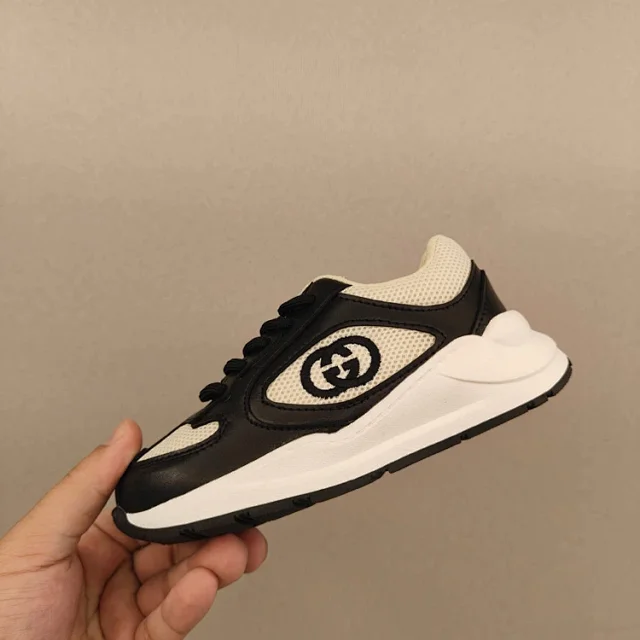 Gucci Sneakers Children's lace-up mesh product detail image 6