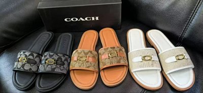 Coach Signature Slide Sandals [3 styles]