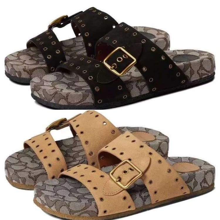 Coach Ally Suede Sandal - 007771