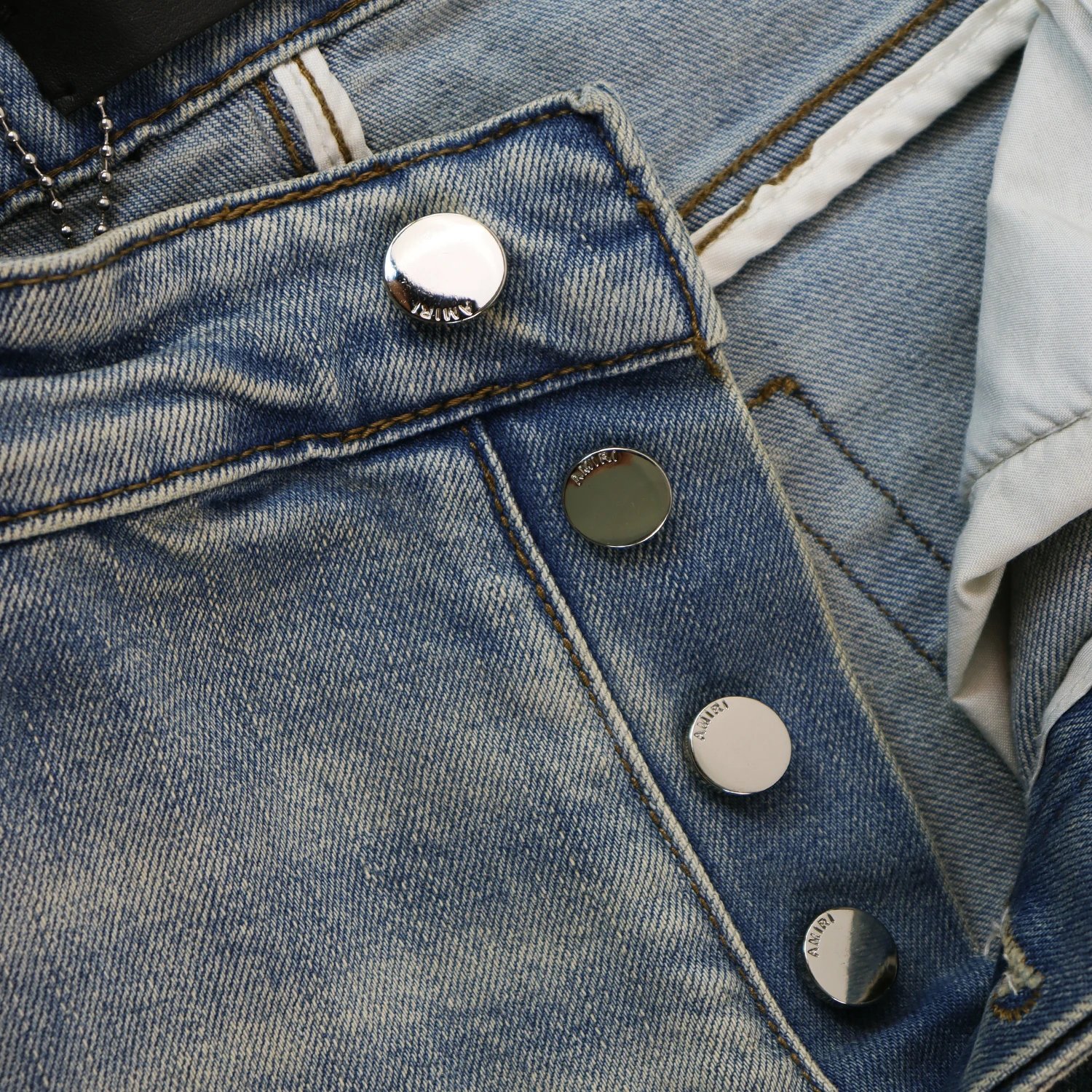 AMIRI Jeans Bone Patch Embroidered image 4