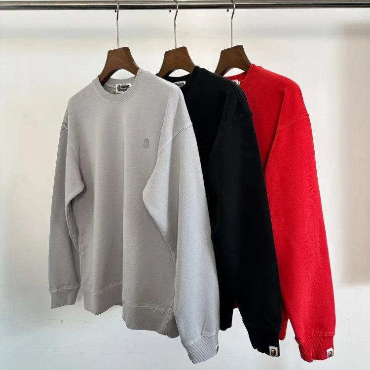 A BATHING APE ABC Camo Crewneck Sweatshirt [3 styles]