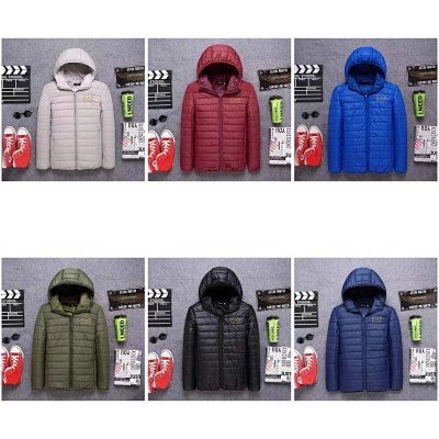 EA7 Emporio Armani Light Puffer Hooded Jacket [6 styles]