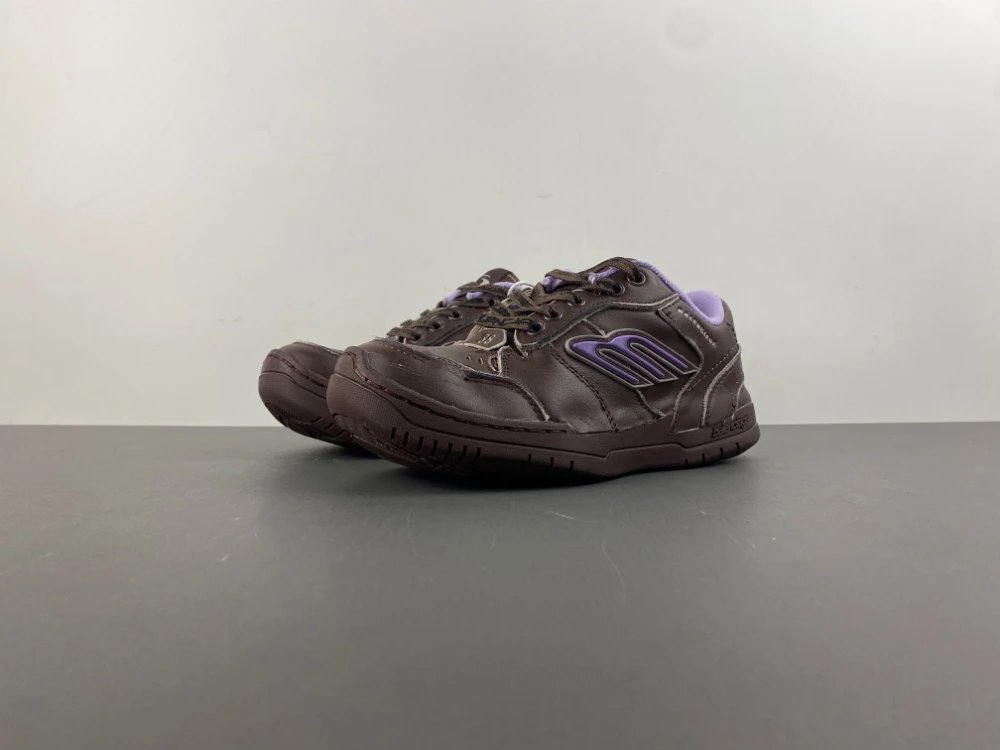 Balenciaga Sneakers Chunky Lace-Up — Coffee purple