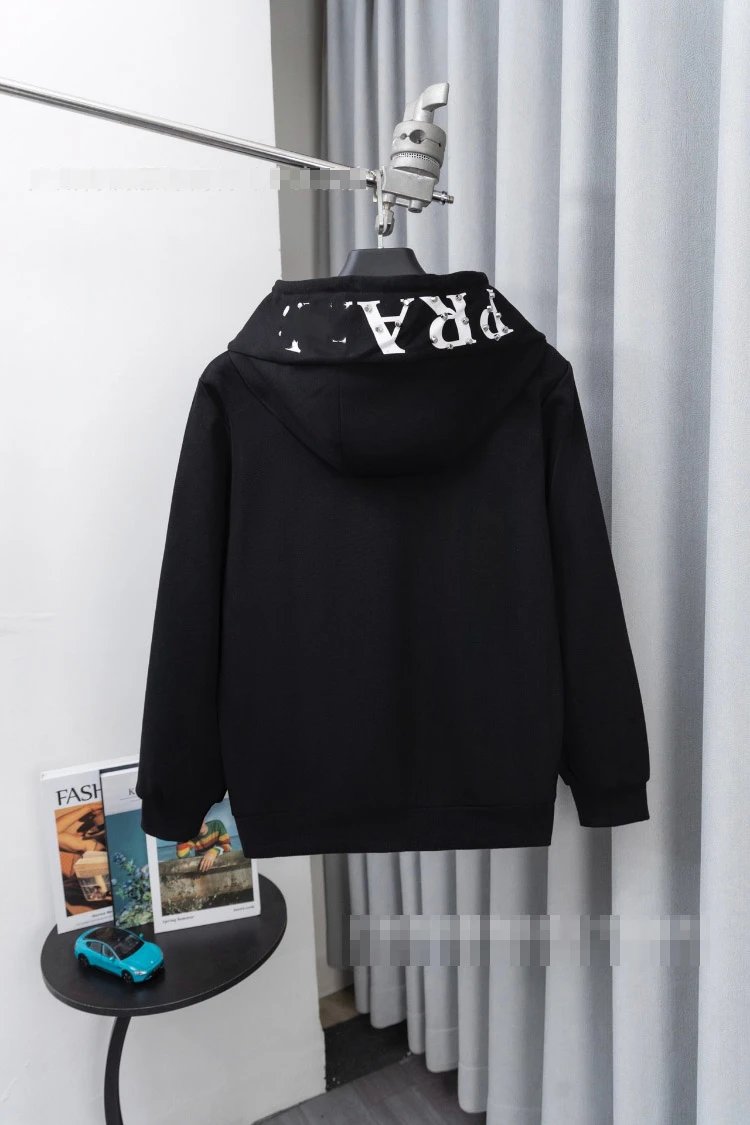 Prada Re-Nylon Bomber Jacket Black Outerwear - 4