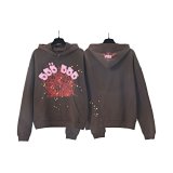 SP5DER Spiderweb Graphic Hoodie