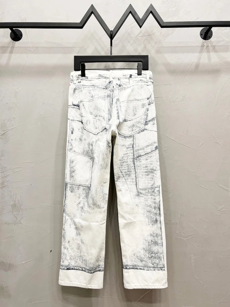 Unbranded Ink sketch print denim jacket and jeans image 8