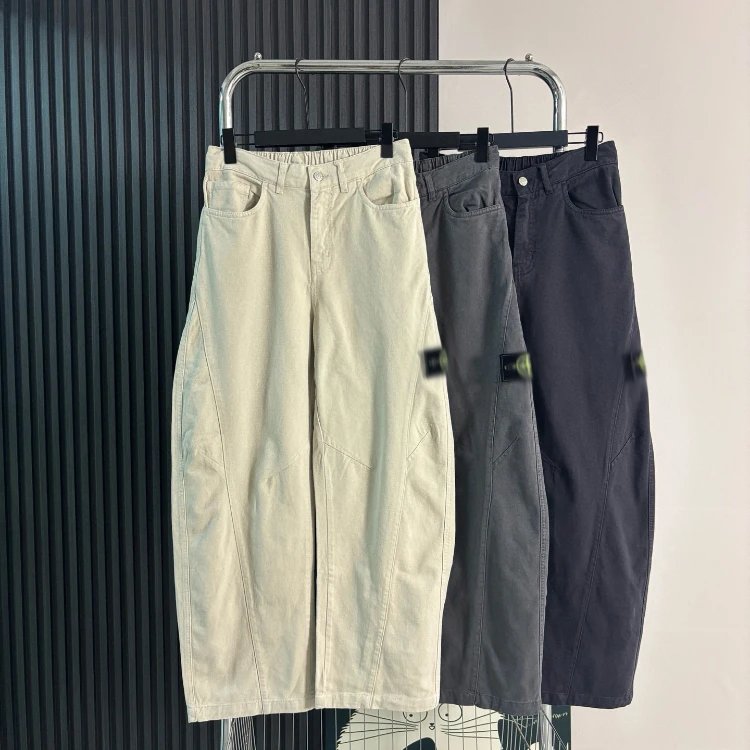 Stone Island Curved Paneled Pants
