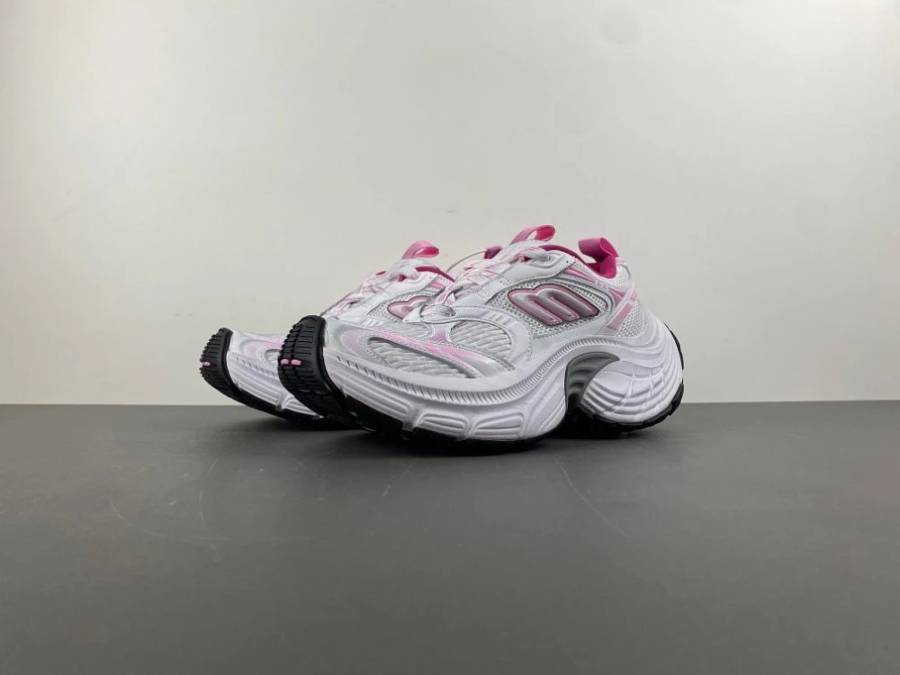 Balenciaga Sneakers Chunky Lace-Up — White powder black