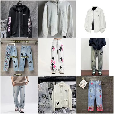 Chrome Hearts Cross Embroidery Hoodies, Sweaters, Jackets & Jeans Collection [40 styles]