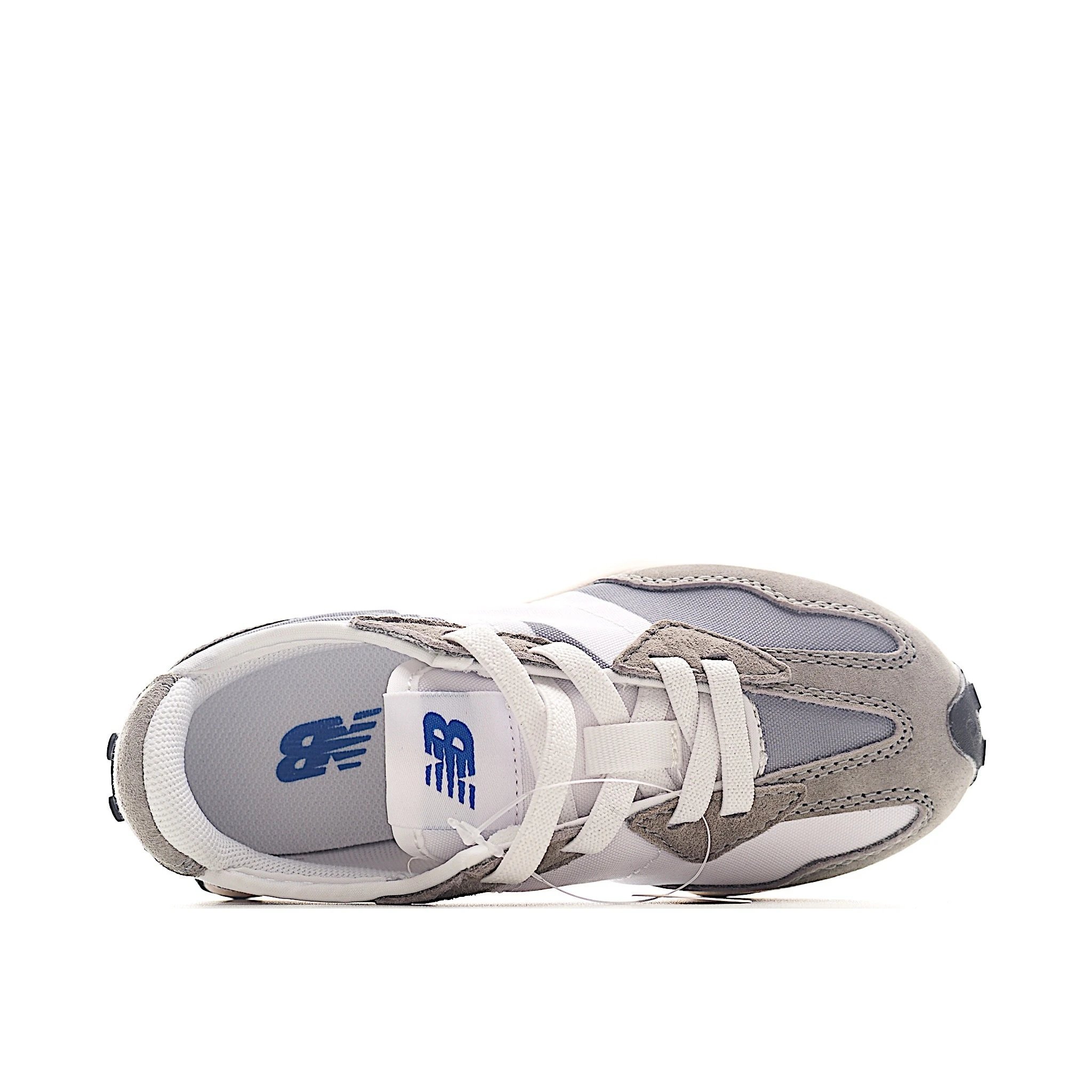 Unbranded Sneakers Wide-fit retro low-top with N side overlay image 6