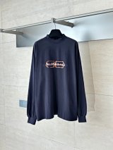 Balenciaga Chain Logo Long-Sleeve T-Shirt