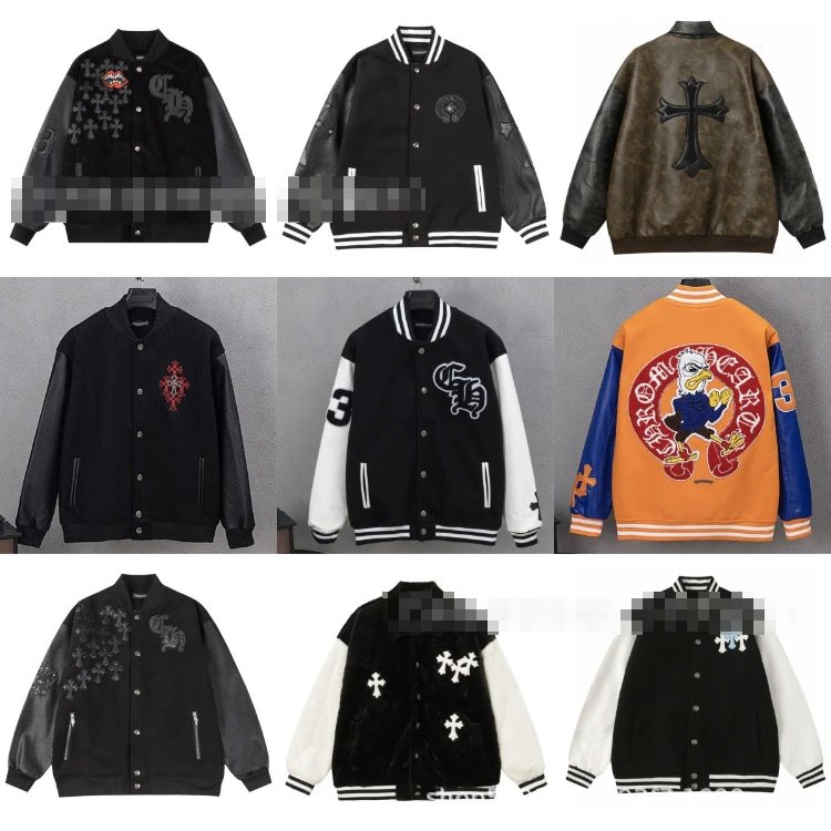 Chrome Hearts Classic Baseball Jacket