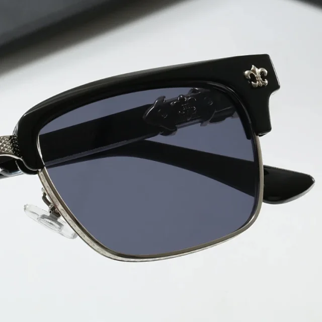 Unbranded Eyewear 8010 square metal-accent frames product detail image 3