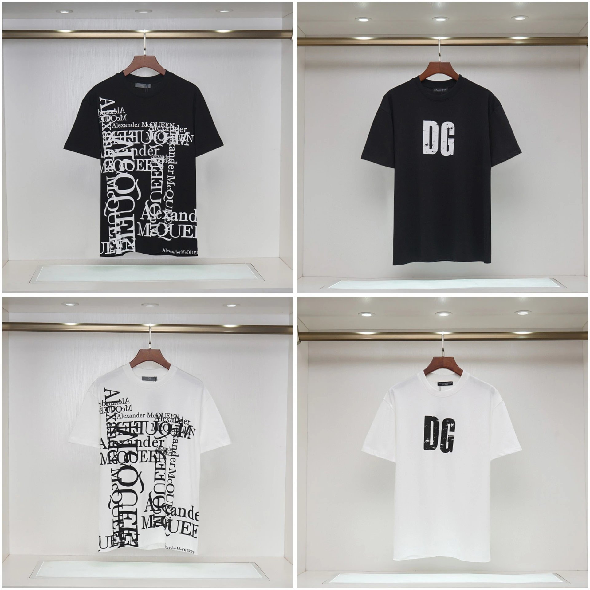 Alexander McQueen Logo Print T-Shirt [4 styles] OrientDig Spreadsheet Find